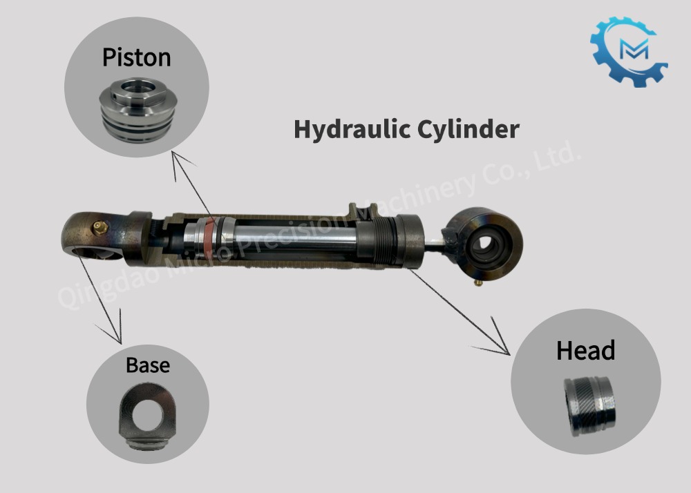 Principalis components hydrau cylindrici